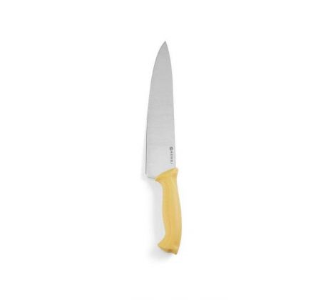 Nôž HACCP kuchársky ŽLTÝ 240/385MM