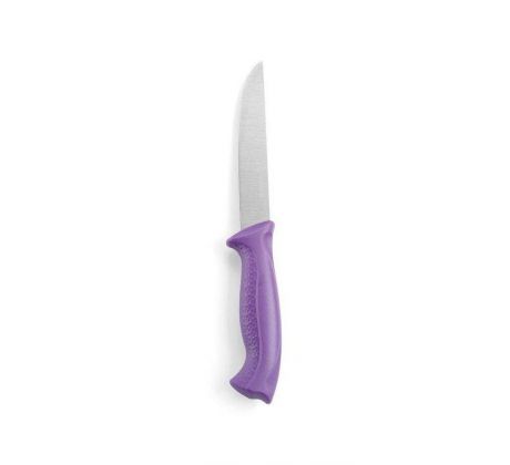 Nôž HACCP tranšírovací FIALOVÝ 150/280MM