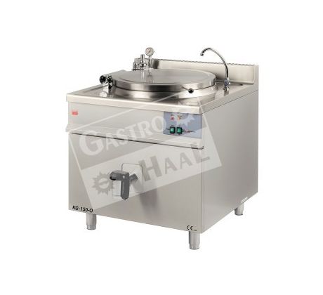 Plynový varný kotol - okrúhly duplikátor KG-150-O