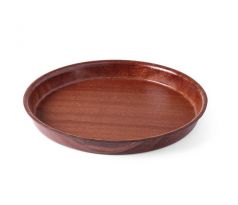 Servírovací podnos Woodform guľatý s vysokým okrajom Ø360X(H)30MM