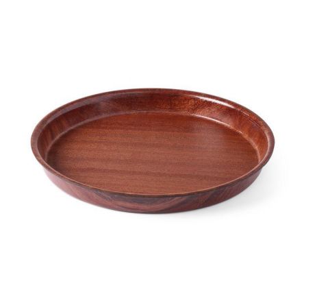 Servírovací podnos Woodform guľatý s vysokým okrajom Ø360X(H)30MM