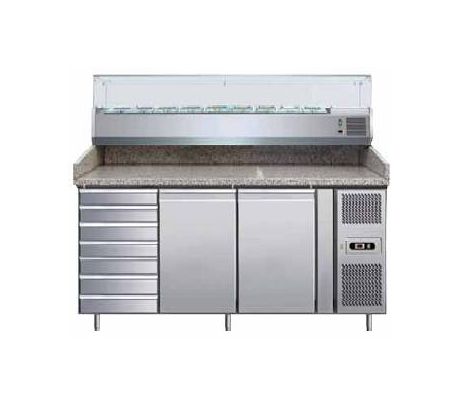 Chladiaci pizza stôl AK2612TN+AK20433