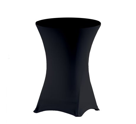 NÁVLEK NA STÔL KOKTAILOVÝ čierny