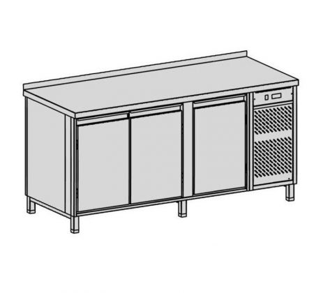 Chladiaci pult na nápoje 660 l