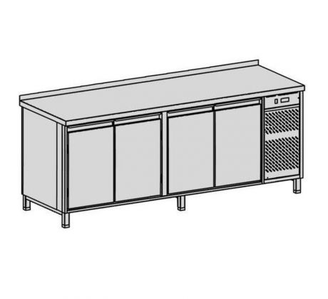 Chladiaci pult na nápoje, 869 l