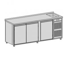 Chladiaci pult s vaňou 660 l